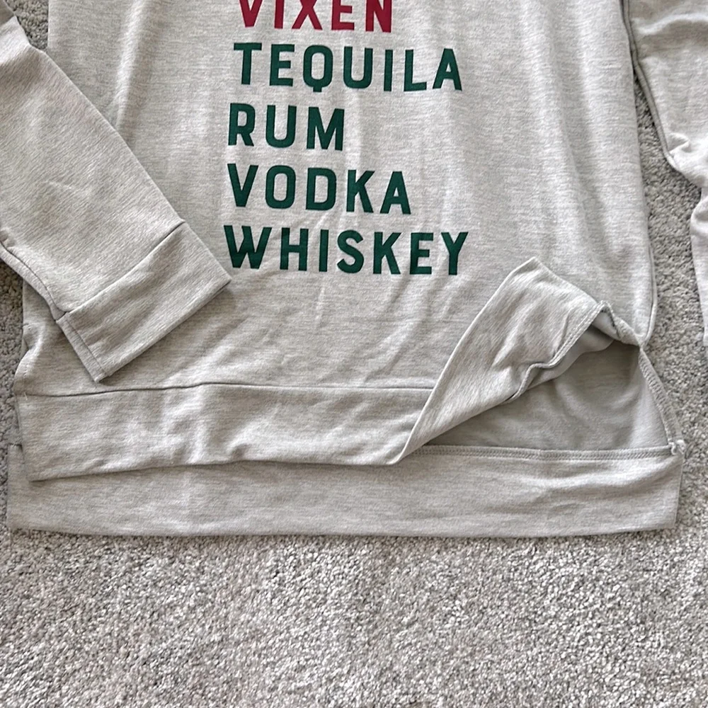 Southern Grace Long Sleeve Holiday Top - Picture 4 of 5